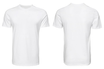 white t-shirt, clothes