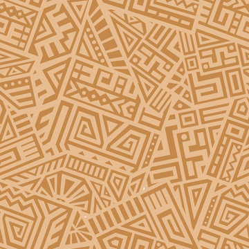Aztec Vector Seamless Pattern