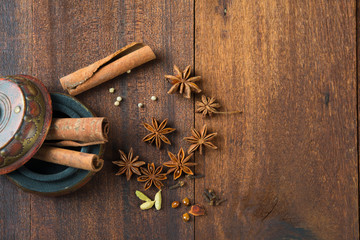 various spices