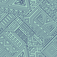Aztec Vector Seamless Pattern