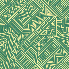Aztec Vector Seamless Pattern