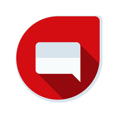 Chat Mesage button illustration