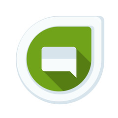 Chat Mesage button illustration