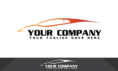 Car logo, automotive logo, logo template