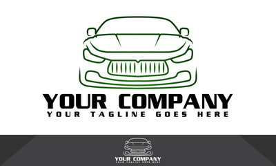 Car logo, automotive logo, logo template