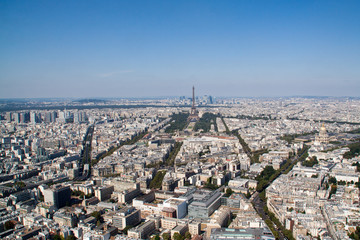 Veduta di parigi dalla Torre di Montparnasse