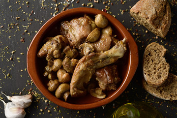 spanish grilled rabbit