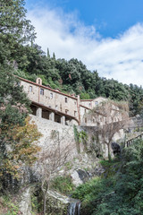 Fototapeta na wymiar Sanctuary of Le Celle in Cortona Tuscany, Italy