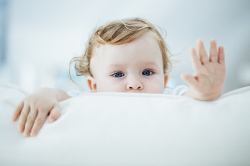 Baby Boy Waving