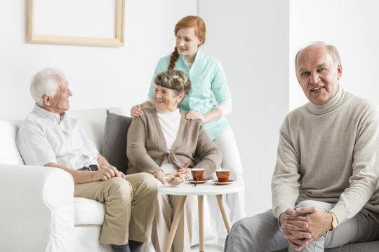 Older people in nursing home