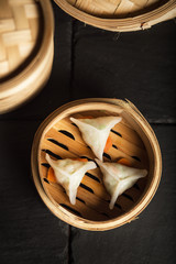 Dim Sum dumplings. Chinese traditional food