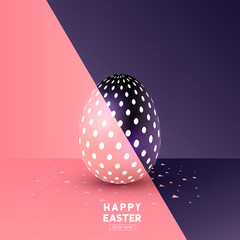 Fototapeta premium A easter Egg abstract design. Vector illustration