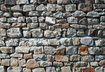 Texture of the wall of the large