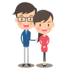 夫婦　カップル