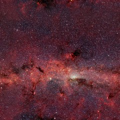 Spase background. Seamless colorful pattern.