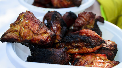 shashlyk smoke skewers