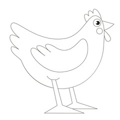 Cartoon outlined object.