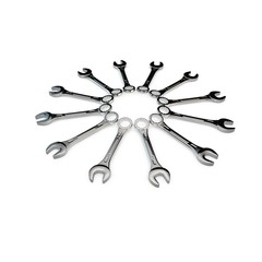 Circle of Wrench. Isolated on white background. 3D rendering illustration.
