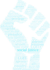 Social Justice Word Cloud