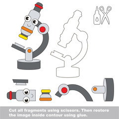 Paper kid game. Easy application for kids.