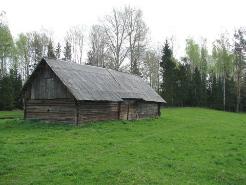 old barn in country