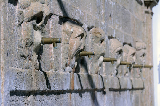 The Source of the 6 pipes, Gaucin, Andalucia
