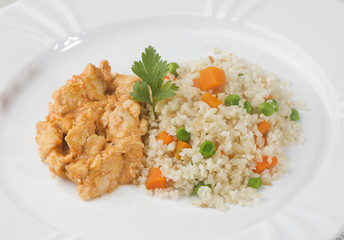 Plate of meal