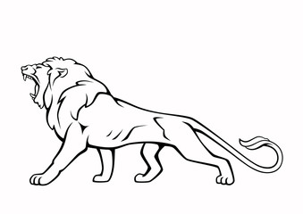 Scary Lion