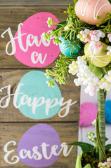 Easter greeting card.