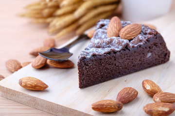 Delicious chocolate cake