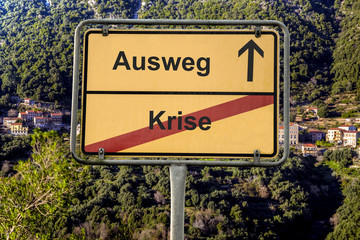 Schild 186 - Ausweg