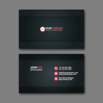 Business Card Template.