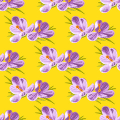 Obraz na płótnie Canvas floral seamless pattern