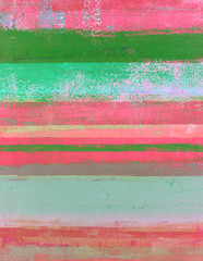 Różowe i zielone malarstwo abstrakcyjne - 140510819