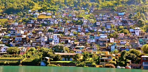 Sailing on Lake Atitlan