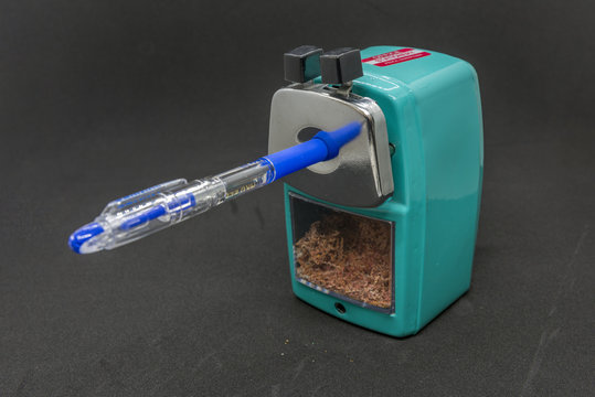 Pencil sharpener isolated