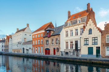 Fototapeta na wymiar Bruges. The historical center of the city.