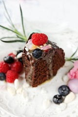 Cinnamon chocolate pound cake
