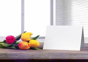 Spring flowers.