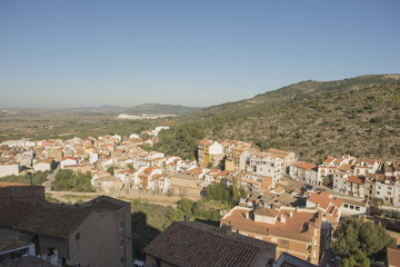 By the village of Vilafames in Castellon