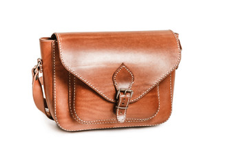 Women's bag isolated on a white background