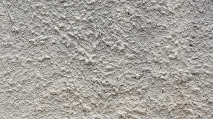 Wall plaster on the wall