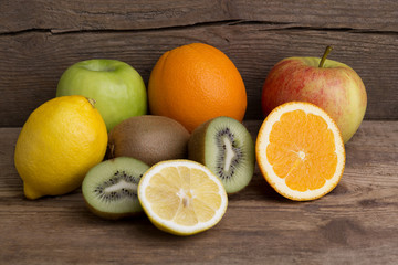 Variations of fruits
