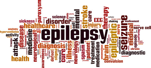 Epilepsy word cloud