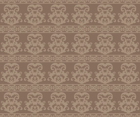 Brown seamless classic pattern