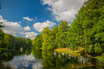 A beautiful day in the park
