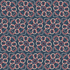 Abstract seamless pattern. This pattern can be used for wallpaper, pattern fills, web page background, surface textures. Vector illustration