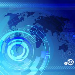 Abstract technology background
