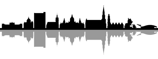 Obraz premium Skyline Hannover