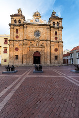Fototapeta premium Early Morning San Pedro Claver Church View